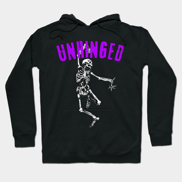 Unhinged Hoodie by TeeNoir